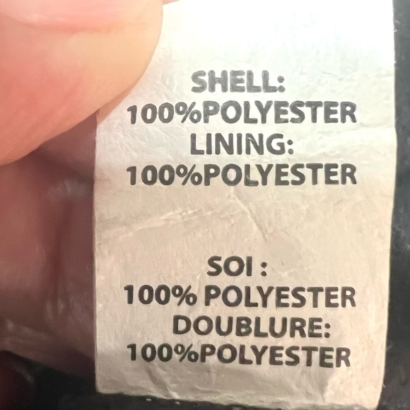 Ramy Brooke New York Samson Black Faux Leather High Rise Jogger Pants Womens Med - Picture 12 of 14